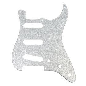 Dandrea DPPSTSIS Strat Tipi Pickguard Silver Sparkle