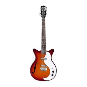Danelectro 12SCSB 12 Telli Elektro Gitar With F Hole Elektro Gitar