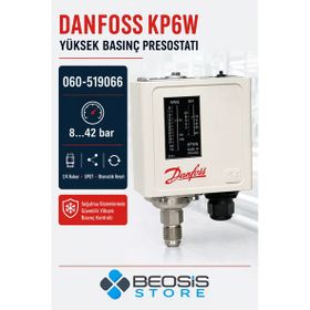 Danfoss 060-519066 KP6W 8-42 Bar Basınç Şalteri