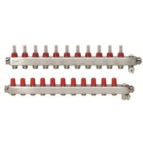 Danfoss 088U0761 11 Ağızlı Paslanmaz Debimetreli Hava Purjörleri Üzerinde Manifold Seti