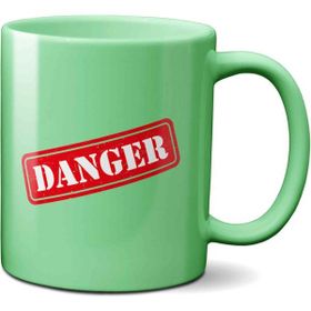 Danger Baskılı Kupa