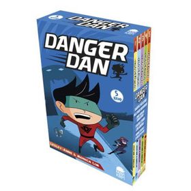 Danger Dan Seti 5 Kitap Takım - Lesley Anne Monica Lim