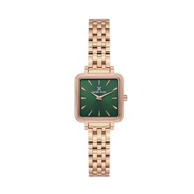 Daniel Klein DK.1.13725-5 Minimal Tasarım Kare Kadranlı Suya Dayanıklı Rose Kadın Kol Saati