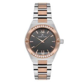Daniel Klein DK.1.13783-6 Minimal Taşlı Tasarım Suya Dayanıklı Rose Metalik Kadın Kol Saati