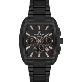 Daniel Klein DK.1.13801-5 Exclusive Tüm Fonksiyonları Aktif Suya Dayanıklı Çelik Kaplama Siyah Erkek Kol Saati