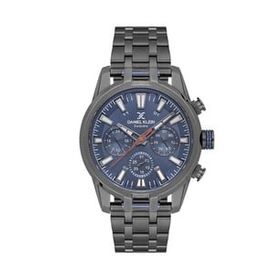 Daniel Klein DK.1.13802-3 Exclusive Tüm Fonksiyonları Aktif Suya Dayanıklı Çelik Kaplama Füme Erkek Kol Saati