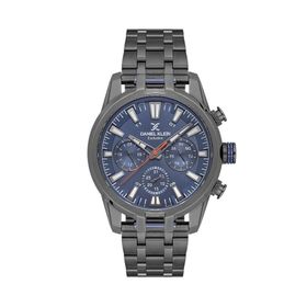 Daniel Klein DK.1.13802-3 Exclusive Tüm Fonksiyonları Aktif Suya Dayanıklı Çelik Kaplama Füme Erkek Kol Saati