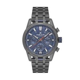 Daniel Klein DK.1.13802-3 Exclusive Tüm Fonksiyonları Aktif Suya Dayanıklı Çelik Kaplama Füme Erkek Kol Saati