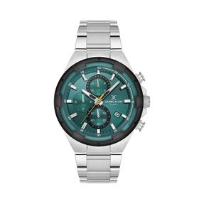 Daniel Klein DK.1.13804-2 Exclusive Tüm Fonksiyonları Aktif Suya Dayanıklı Çelik Kaplama Metalik Erkek Kol Saati