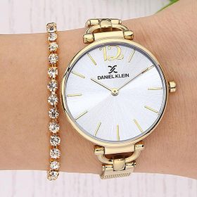 Daniel Klein DK012860D-02 Kadın Kol Saati + Bileklik