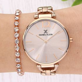 Daniel Klein DK012860D-03 Kadın Kol Saati + Bileklik