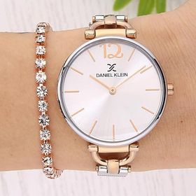 Daniel Klein DK012860D-06 Kadın Kol Saati + Bileklik