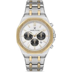 Daniel Klein DK013835B-04 Gümüş Altın Erkek Kol Saati