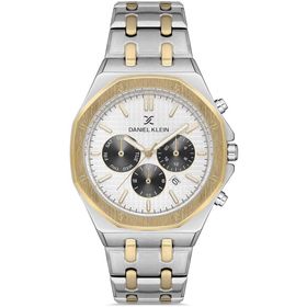 Daniel Klein DK013835B-04 Gümüş Altın Erkek Kol Saati
