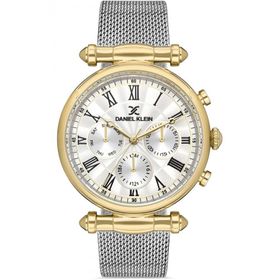 Daniel Klein DK077100 Altın/Gümüş Kadın Kol Saati