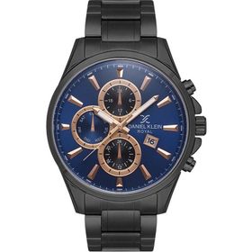 Daniel Klein DK102-EDK.1.10081-10 Siyah Metal Erkek Kol Saati