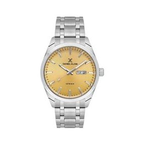 Daniel Klein DKF.2301.01 Çelik Kaplama Metalik Renk Erkek Kol Saati