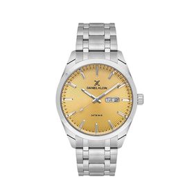 Daniel Klein DKF.2301.01 Çelik Kaplama Metalik Renk Erkek Kol Saati