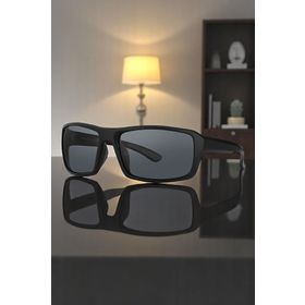 Daniel Klein DKG6274C2 Polarize UV400 Korumalı Siyah Renk Orijinal Dikdörtgen Erkek Güneş Gözlüğü