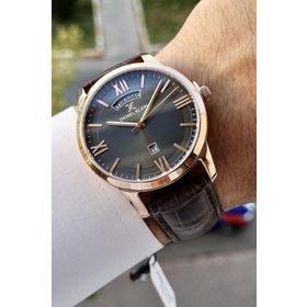 Daniel Klein DKISTE609 Premium Rose Kahverengi Renk Takvim ve Gün Fonksiyonlu Erkek Kol Saati