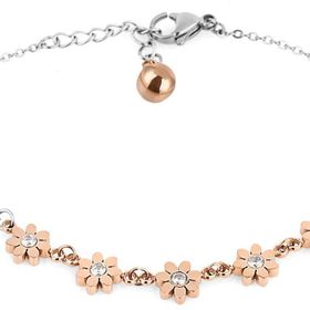 Daniel Klein DKJ.3.1013.2 Çiçek Detaylı Kadın Bileklik
