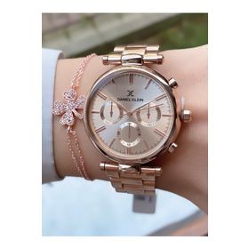 Daniel Klein DKL00851.0.317 Rose Gold Renk Su Geçirmez Kadın Kol Saati + Bileklik