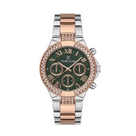 Daniel Klein EDK1.10043.4 Rose Gold/Gümüş Kadın Kol Saati