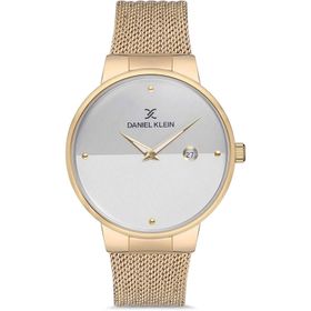 Daniel Klein Erkek Sarı Siyah Kol Saati DK012868A-04