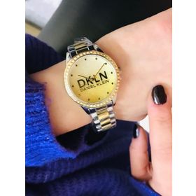 Daniel Klein Kadın Gold Hasır Bilezik Kadın Kol Saati DK112524