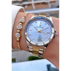 Daniel Klein MRD11605 Sarı Gümüş Renk Kadın Kol Saati