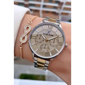 Daniel Klein MRD11607 Sarı Gümüş Renk Kadın Kol Saati