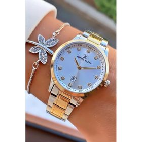 Daniel Klein MRD11757 Sarı Gümüş Renk Kadın Kol Saati