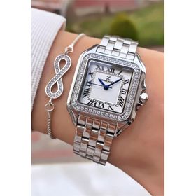 Daniel Klein MRD11760 Gümüş Renk Taşlı Kadın Kol Saati