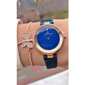Daniel Klein MRD12026 Lacivert Rose Gold Renk Kadın Kol Saati