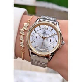 Daniel Klein MRD12139 Sarı Gümüş Renk Kadın Kol Saati