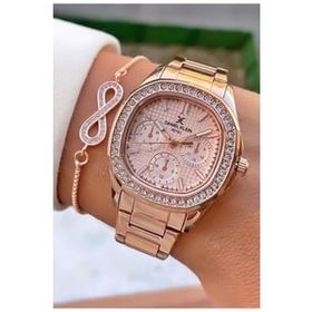 Daniel Klein MRD12296 Rose Gold Renk Kadın Kol Saati