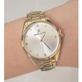 Daniel Klein NK1144 Çelik Bilezik Sarı Kadın Kol Saati