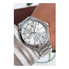 Daniel Klein ZMDK1157 Fonksiyonlar Aktif Gümüş Renk Çelik Kordon Exclusive Erkek Kol Saati