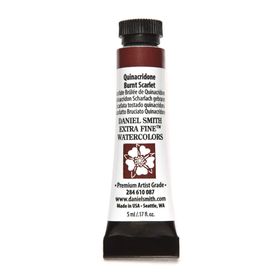 Daniel Smith S2 Quinacridone Burnt Scarlet 5 ml Extra Fine Tüp Sulu Boya