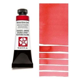 Daniel Smith S2 Quinacridone Coral 15 ml Extra Fine Tüp Sulu Boya