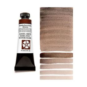 Daniel Smith S3 Hematite Burnt Scarlet Genuine 15 ml Extra Fine Tüp Sulu Boya