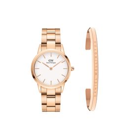 Daniel Wellington DW00600211 Iconic Link 32mm Rose Gold White Kadın Kol Saati