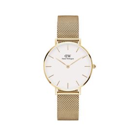 Daniel Wellington DW00600348 Petite 32 Evergold Yellow Gold White Kadın Kol Saati
