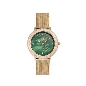 Daniel Wellington Dw00600824 Yeşil Altın Rengi Deri Kadın Kol Saati