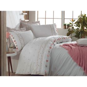 Dantela Royal Vita Pamuk Saten 200 x 220 cm Çift Kişilik Nevresim Takımı