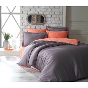 Dantela Tuana Orange Çift Kişilik Nevresim Takımı