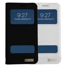 Daphne iPhone 6 Plus / 6S Plus Deri Gizli Mıknatıslı Pencereli Kılıf