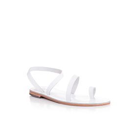 Daphne Sandals 2017 Beyaz El Yapımı Hakiki Deri Kadın Sandalet