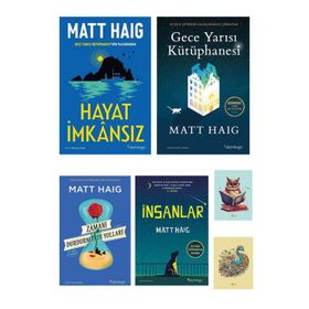 Dara Yayınları - Gece Yarısı Kütüphanesi -İnsanlar -Hayat İmkansız- Zamanı Durdurmanın Yolları - Matt Haig
