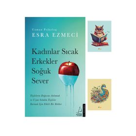 Dara Yayınları - Kadınlar Sıcak Erkekler Soğuk Sever - Esra Ezmeci